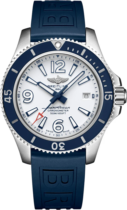 Breitling Watch Superocean Automatic 42 White Diver Pro III Tang Type
