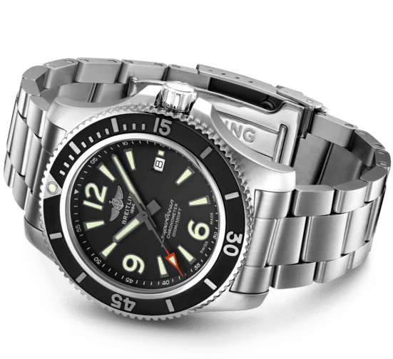 Breitling Watch Superocean Automatic 44 Black Professional III - Image 3