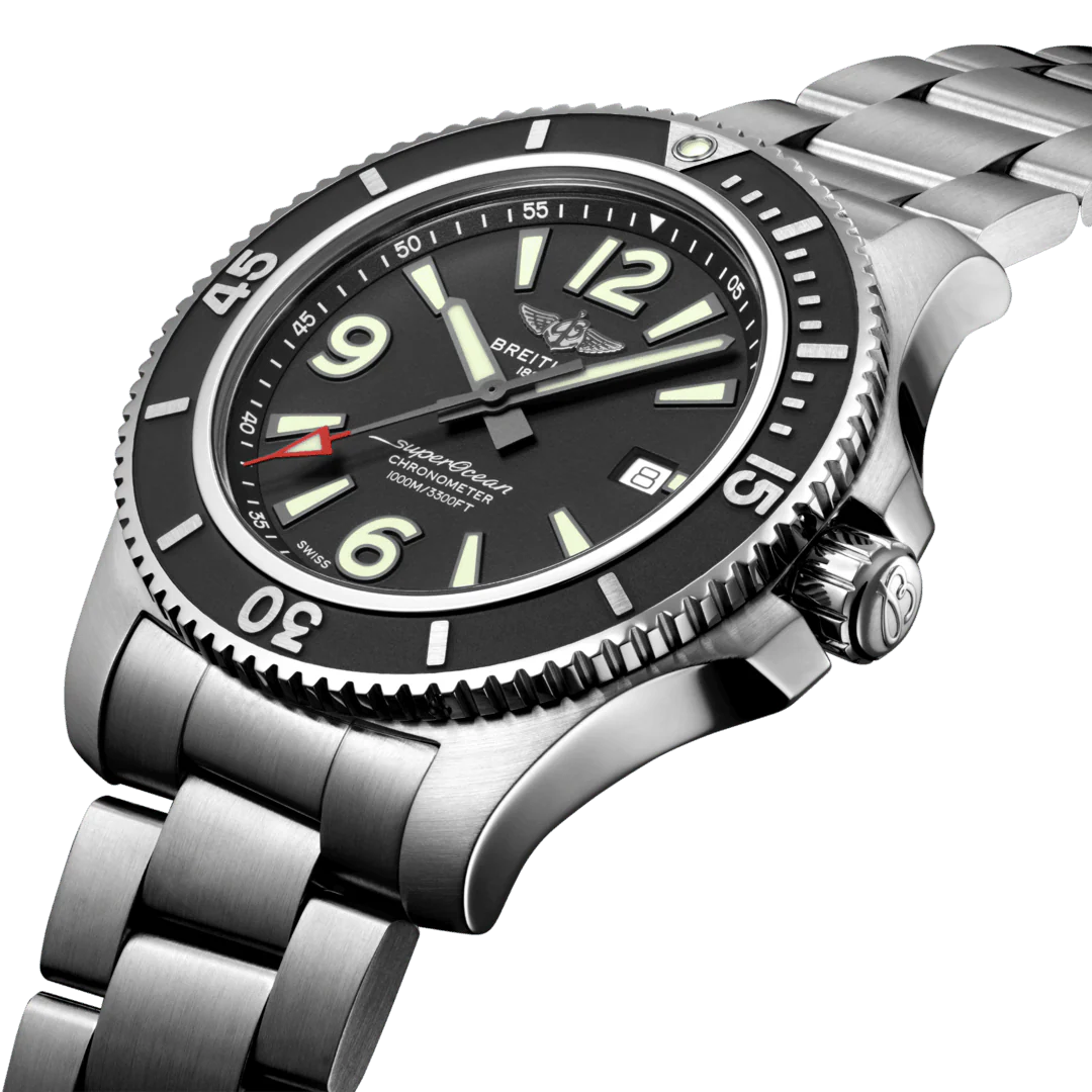 Breitling Watch Superocean Automatic 44 Black Professional III - Image 4