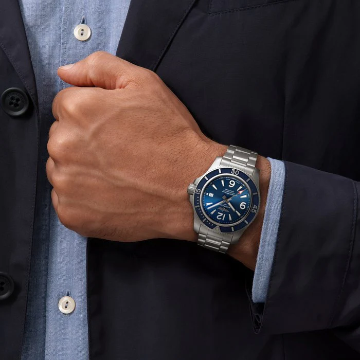 Breitling Watch Superocean Automatic 44 Blue Professional III D - Image 5