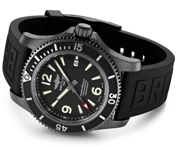 Breitling Watch Superocean Automatic 46 Black Steel Black - Image 3