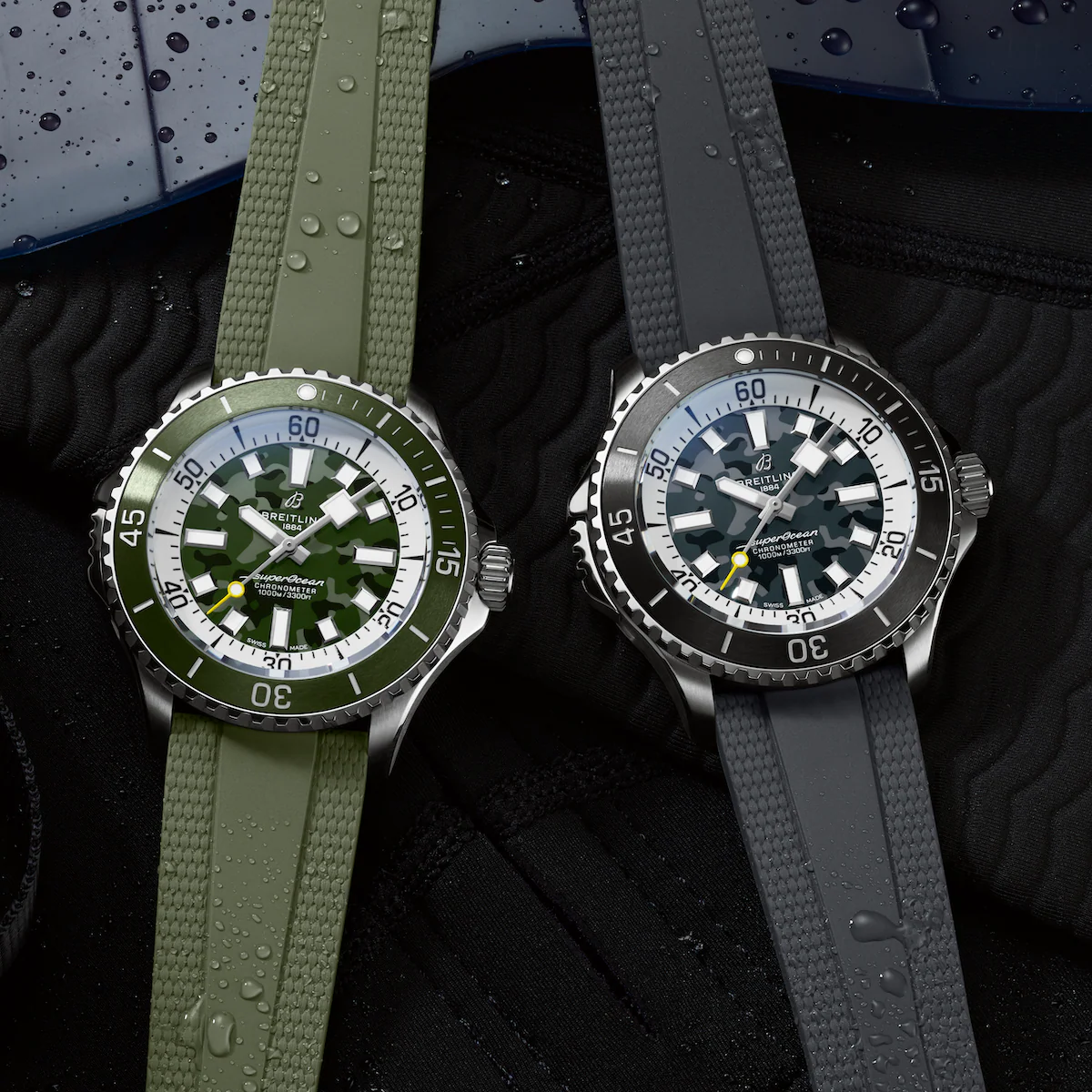 Breitling Superocean Automatic 46 Super Diver Green Watch - Image 6