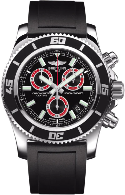 Breitling Watch Superocean Chronograph M2000 Volcano Black