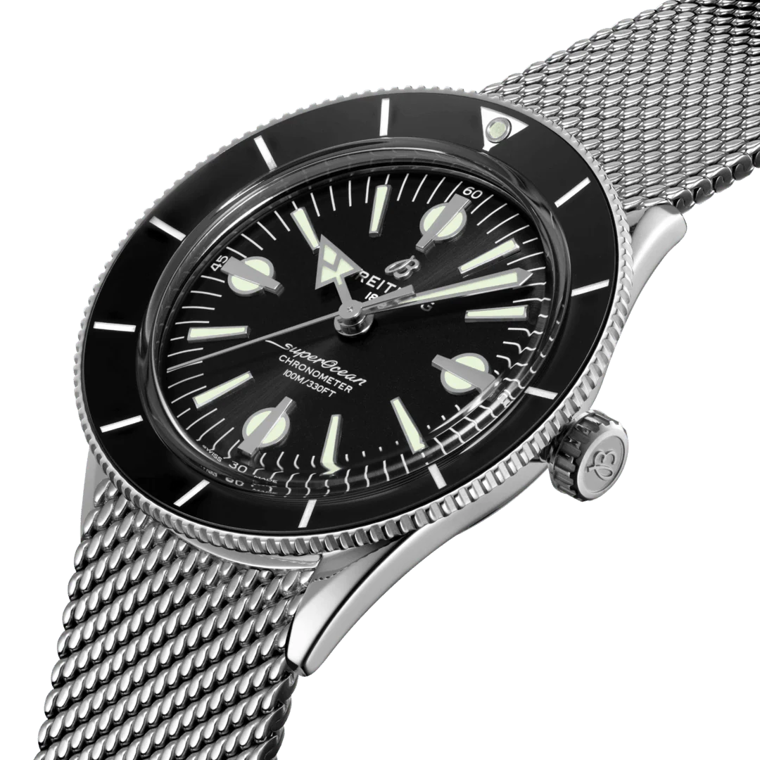 Breitling Watch Superocean Heritage 57 Black Bracelet - Image 4