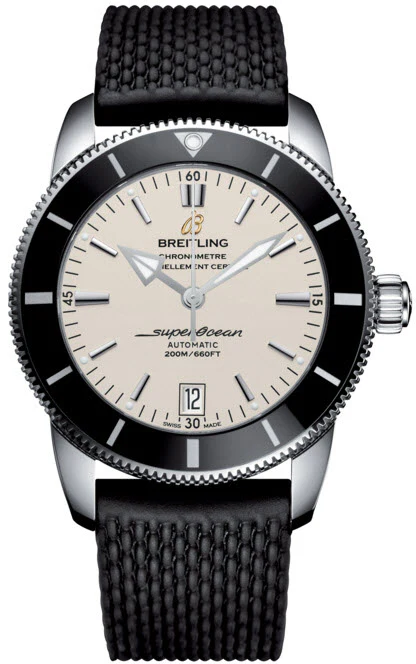 Breitling Watch Superocean Heritage II 42 Steel Stratus Silver