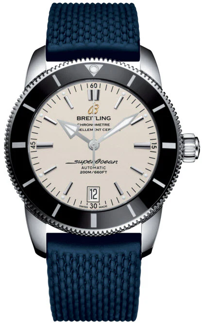 Breitling Watch Superocean Heritage II 42 Steel Stratus Silver
