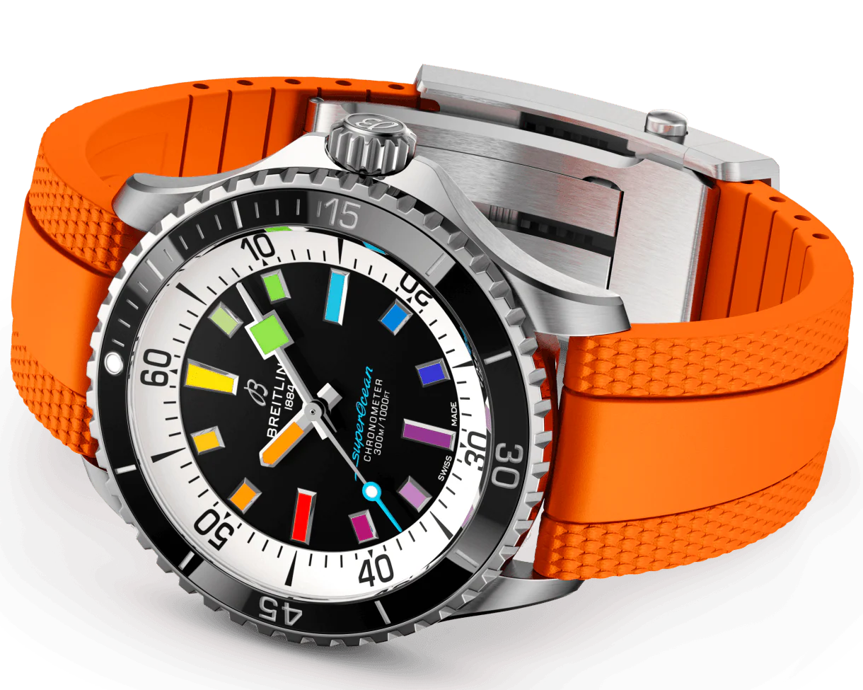 Breitling Superocean Automatic 42 Rainbow Watch - Image 5
