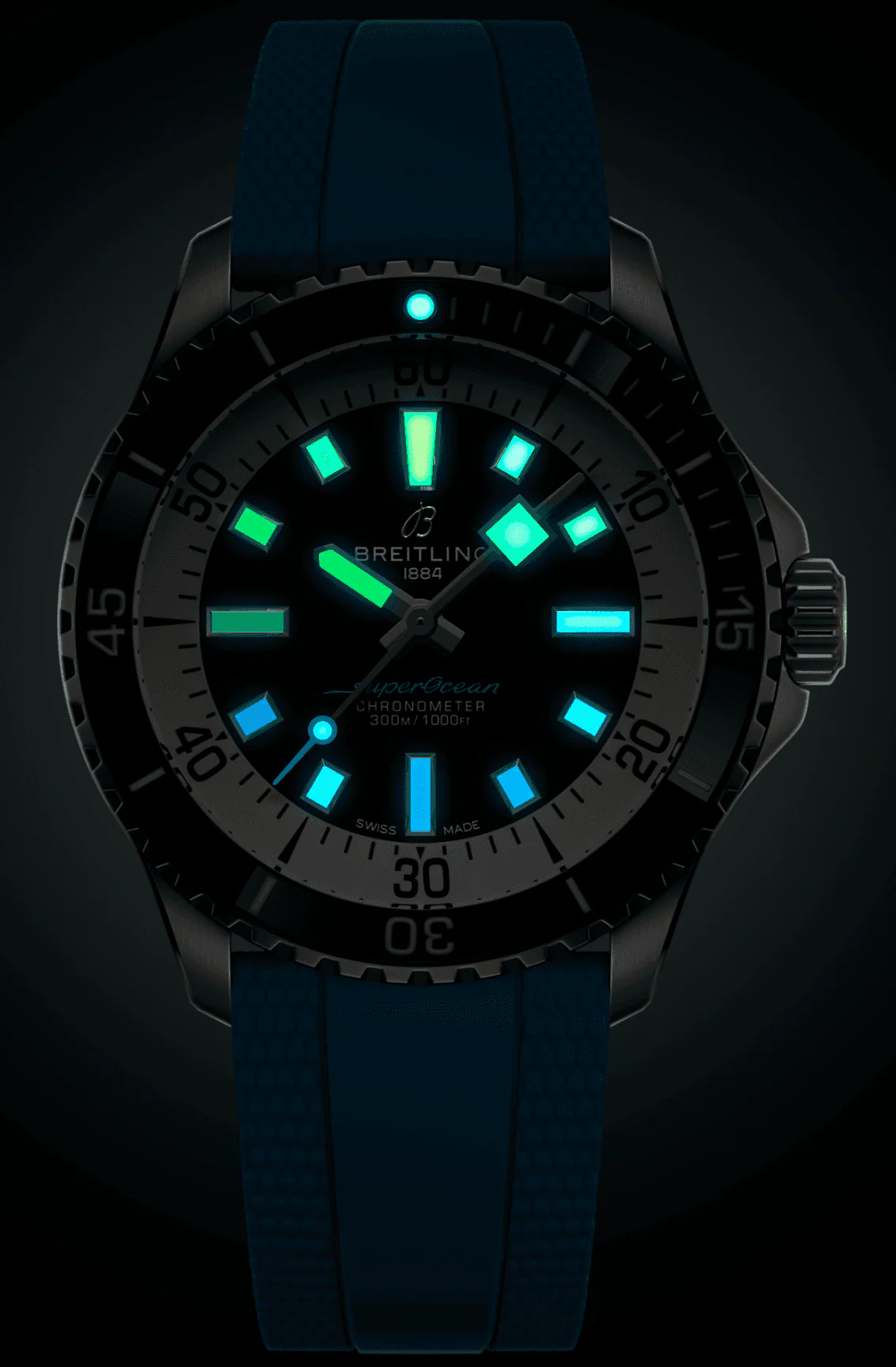 Breitling Superocean Automatic 42 Rainbow Watch - Image 3