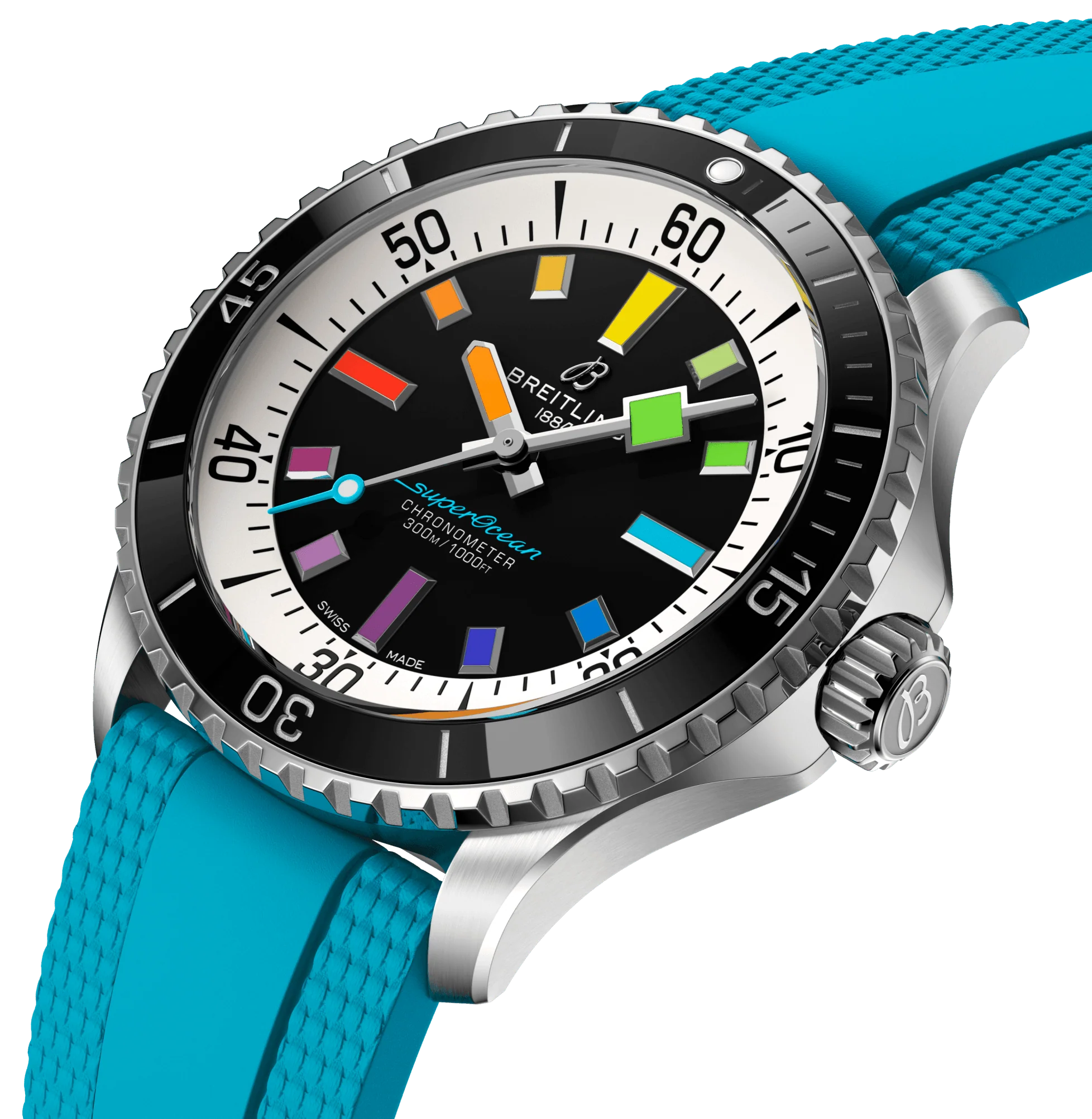 Breitling Superocean Automatic 42 Rainbow Watch - Image 4