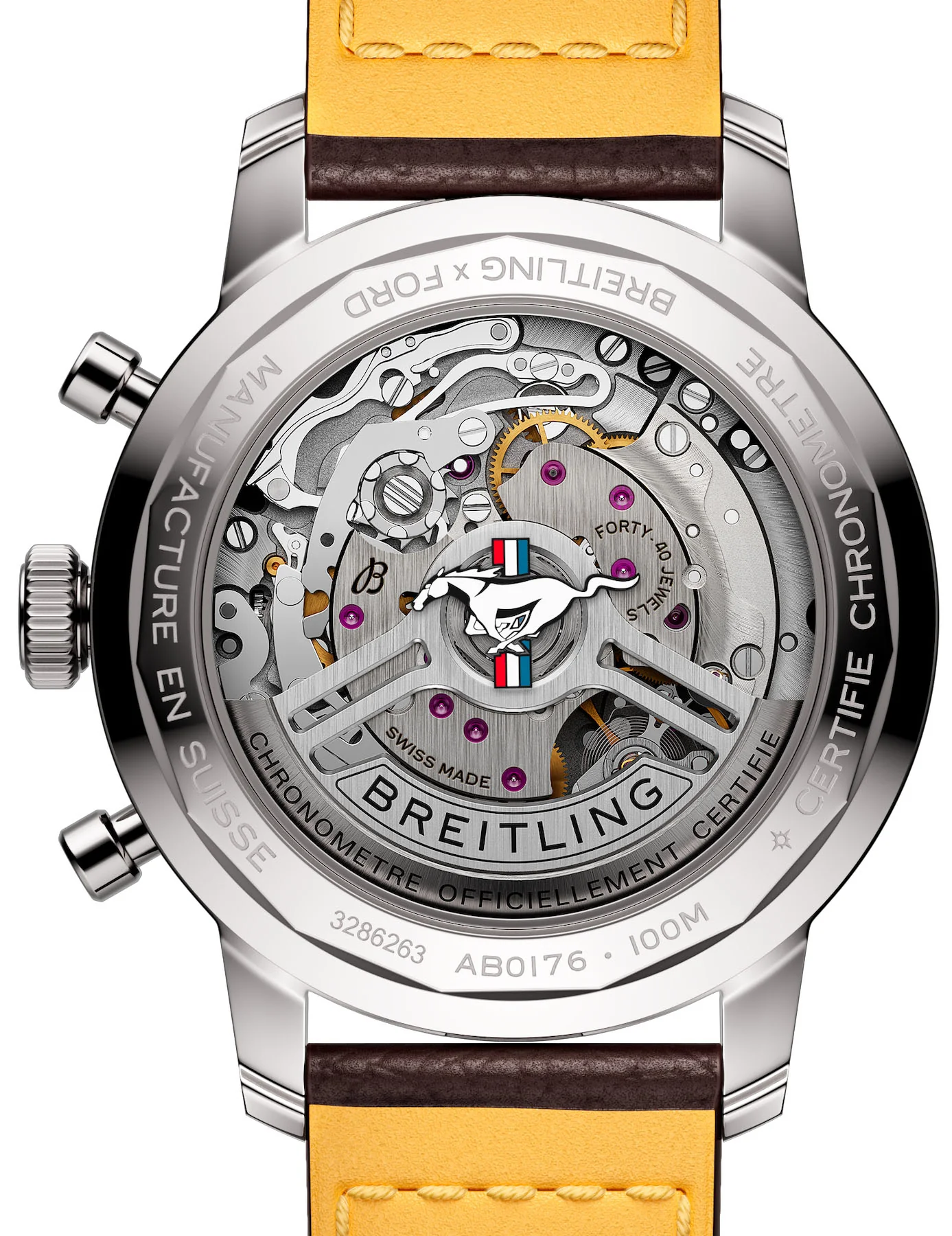 Breitling Top Time B01 41 Mustang Watch - Image 4