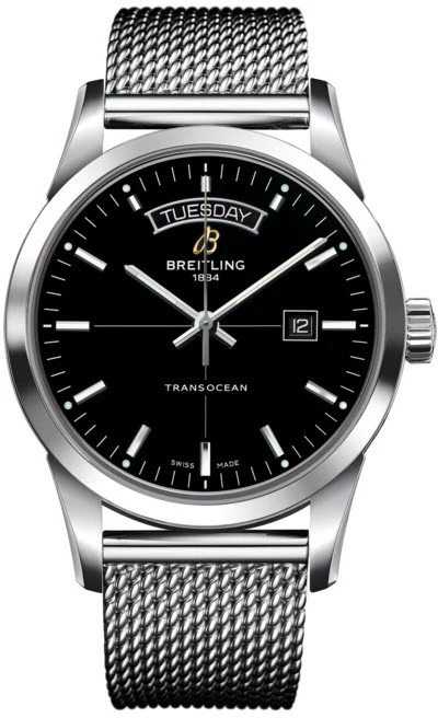 Breitling Watch Transocean Day Date Ocean Classic Bracelet