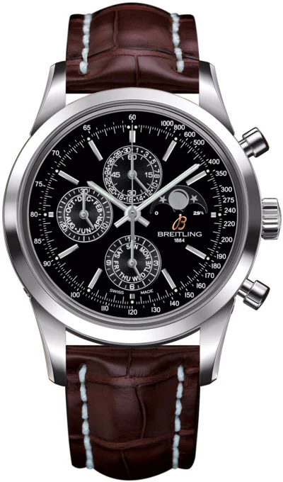 Breitling Watch Transocean Chronograph 1461 Black