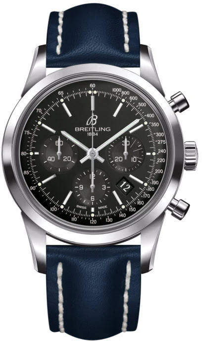 Breitling Watch Transocean Chronograph Black