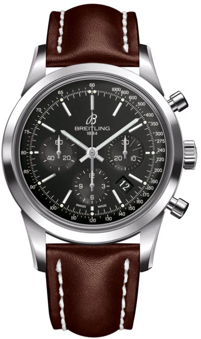 Breitling Watch Transocean Chronograph Black