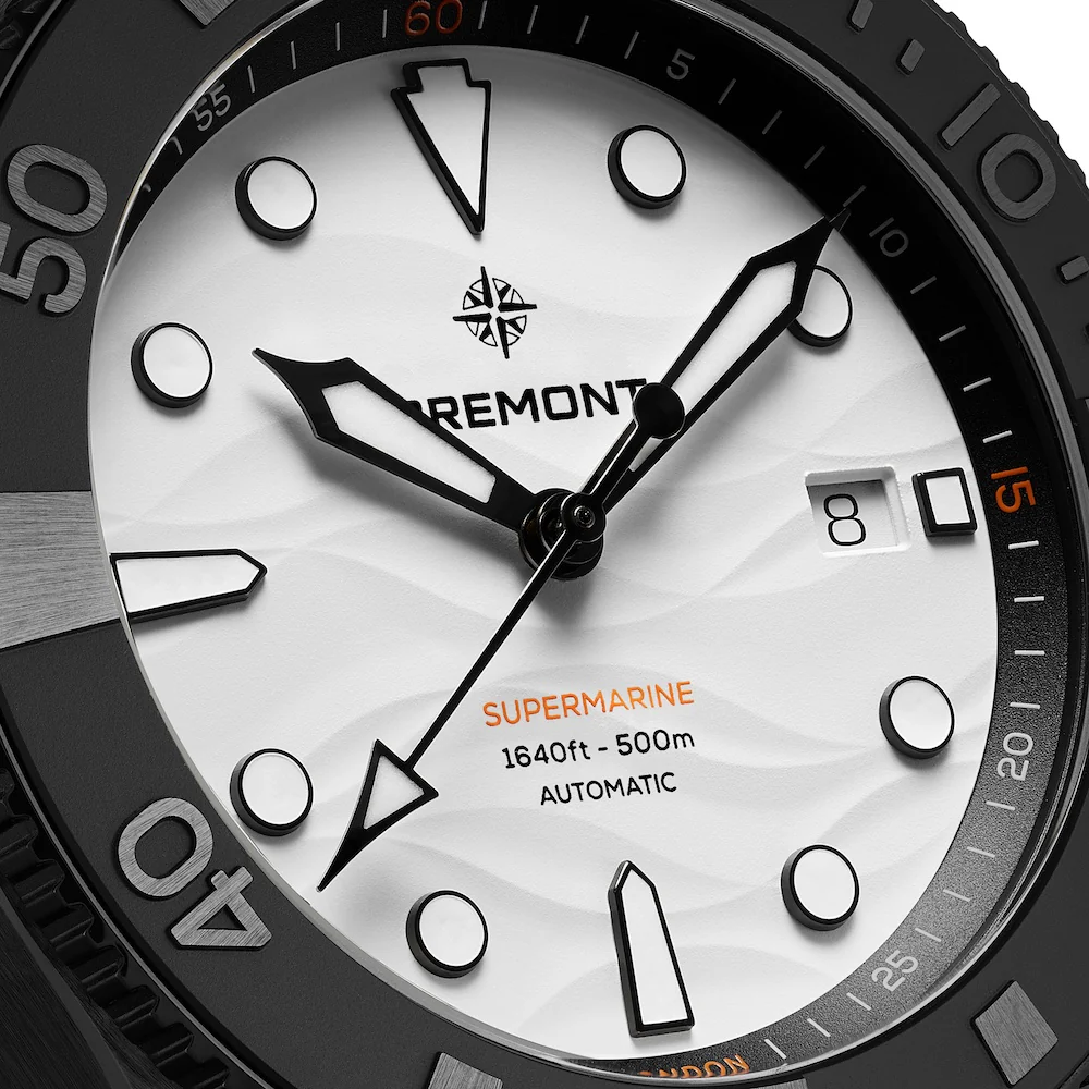 Bremont Supermarine Full Ceramic Polar White Nato Limited Edition Watch - Image 4