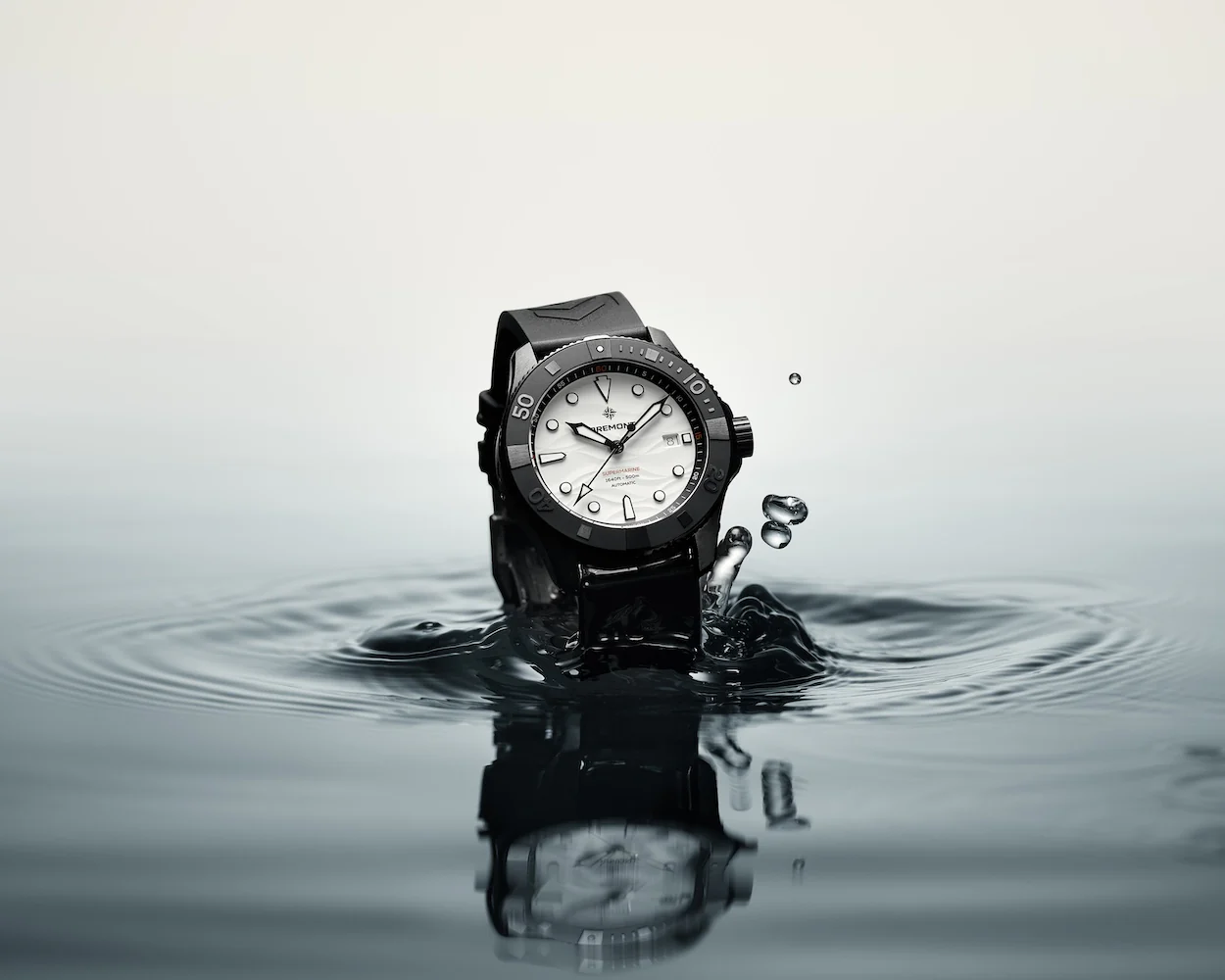 Bremont Supermarine Full Ceramic Polar White Nato Limited Edition Watch - Image 8