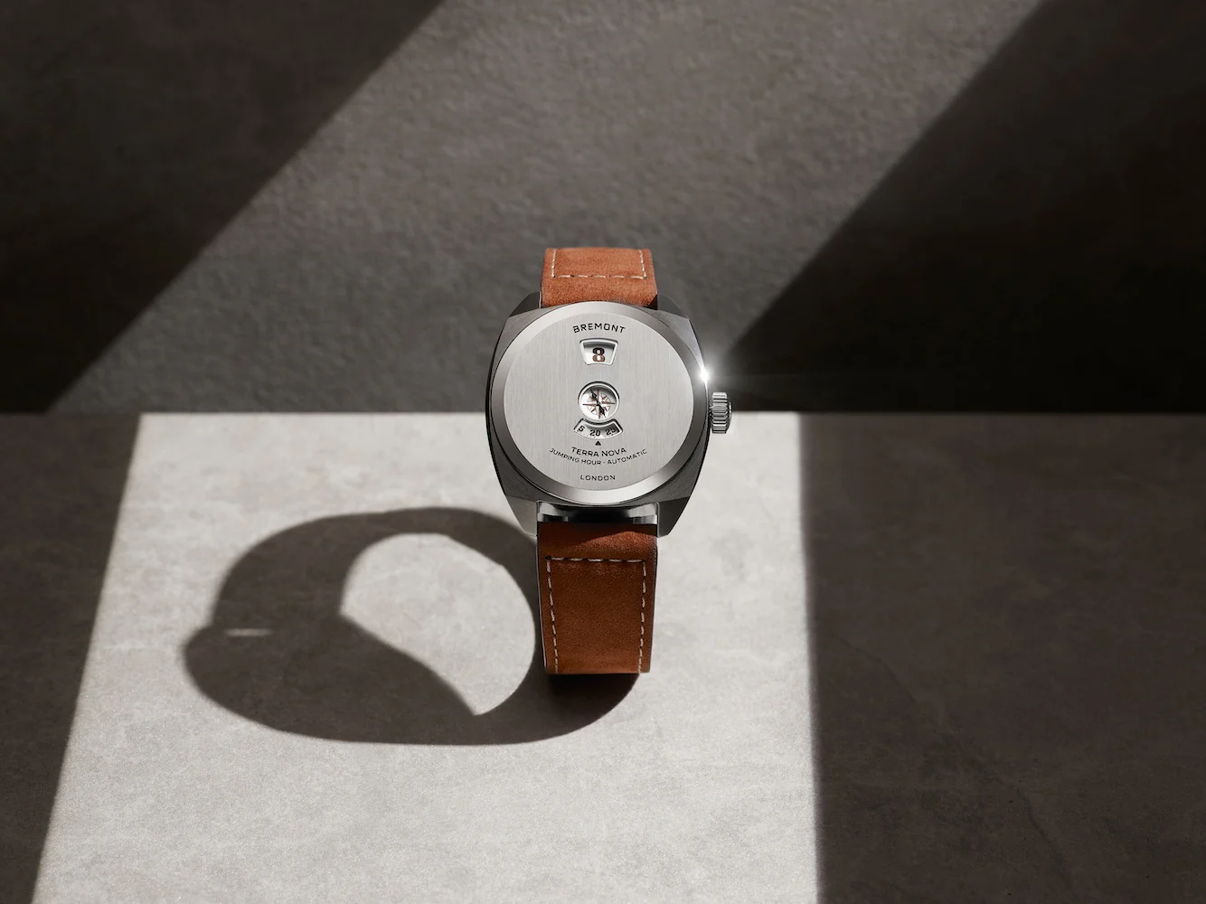 Bremont Terra Nova Jumping Hour Steel Watch - Image 4