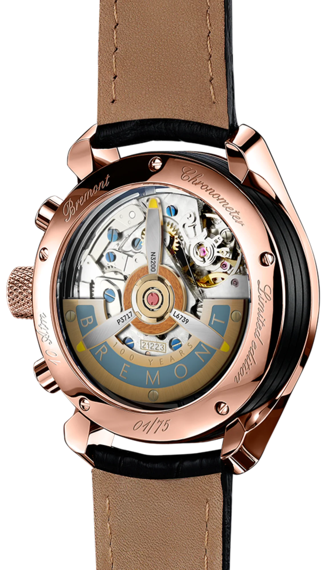 Bremont Watch 1918 Rose Gold Limited Edition - Image 3
