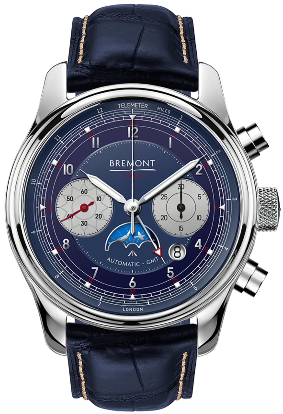 Bremont Watch 1918 White Gold Limited Edition