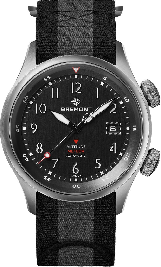 Bremont Altitude MB Meteor Black Orange Barrel Nato Watch