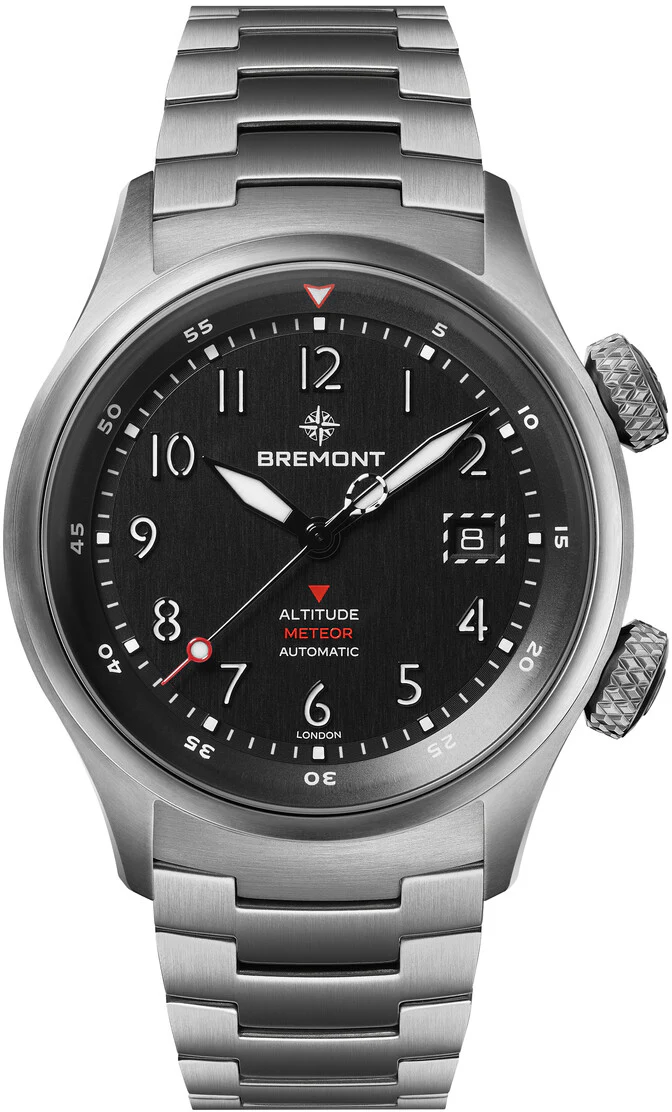 Bremont Altitude MB Meteor Black Titanium Barrel Bracelet Watch
