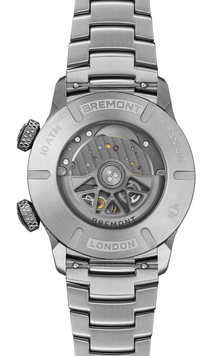 Bremont Altitude MB Meteor Black Titanium Barrel Bracelet Watch - Image 3
