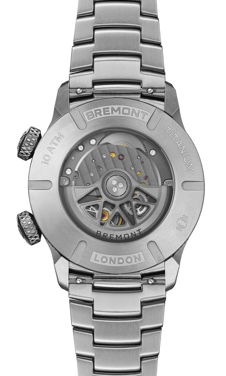 Bremont Altitude MB Meteor Silver Titanium Barrel Bracelet Watch - Image 3