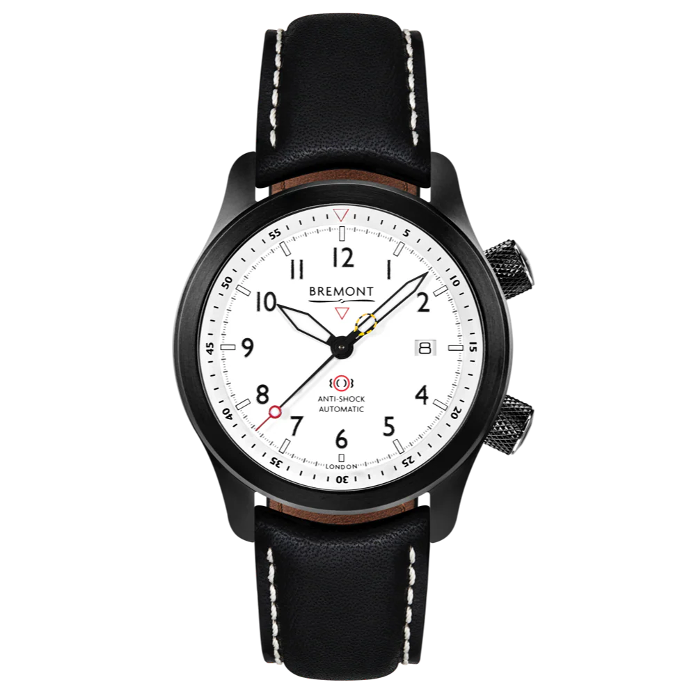 Bremont Watch MBII Custom DLC White Dial with Bronze Barrel & Closed Case Back - Image 11