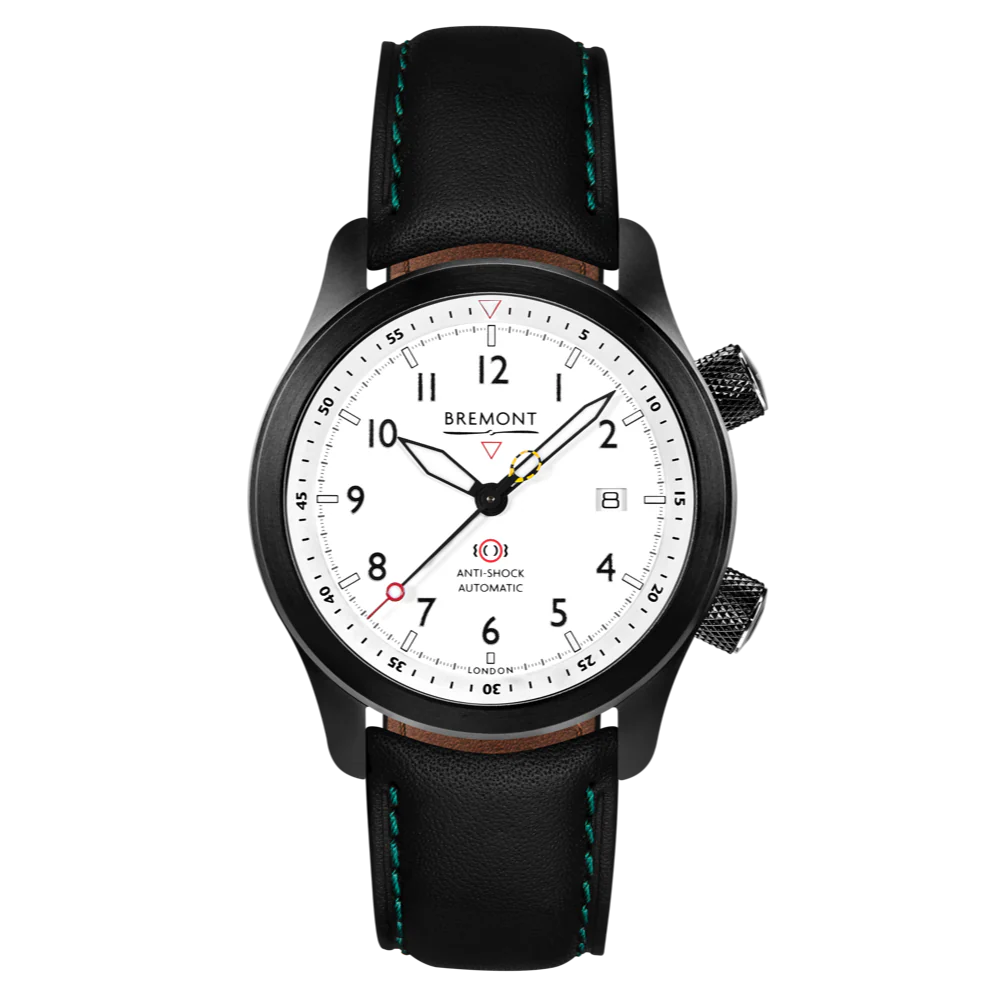 Bremont Watch MBII Custom DLC White Dial with Bronze Barrel & Open Case Back - Image 5
