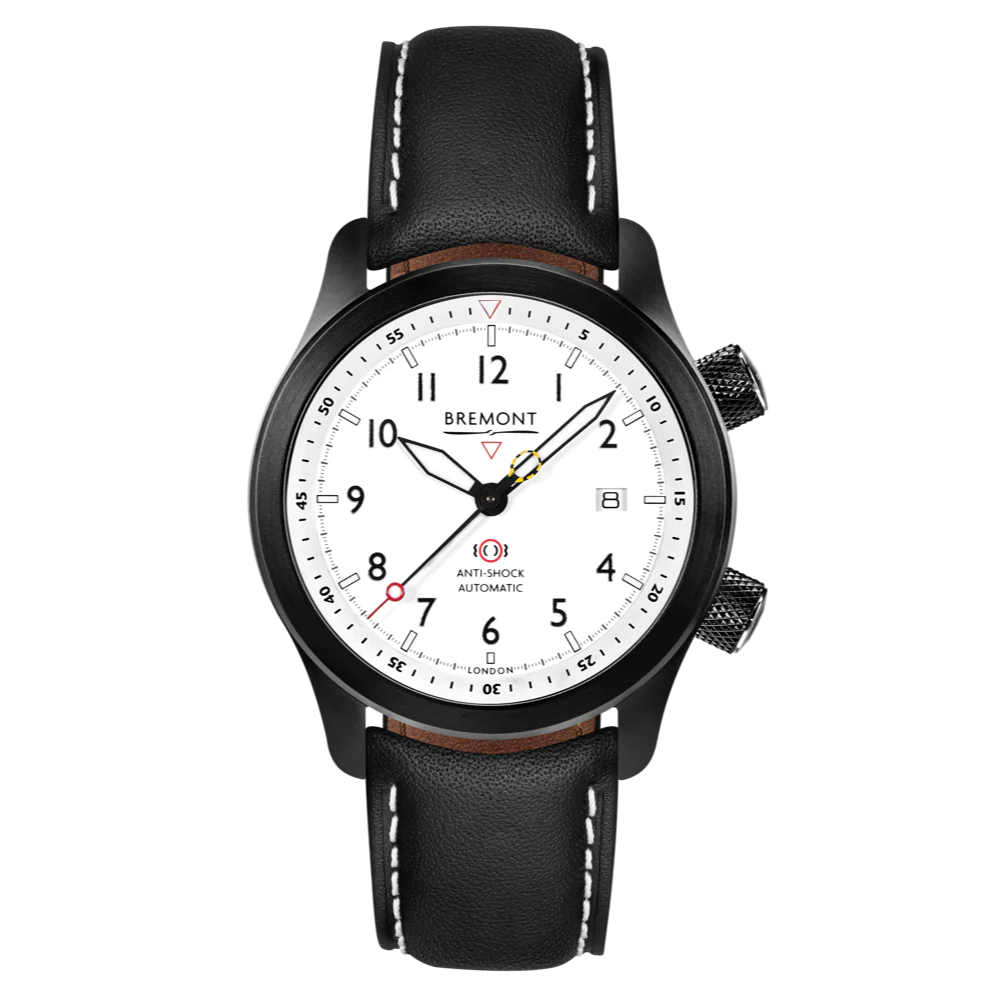 Bremont Watch MBII Custom DLC White Dial with Titanium Barrel & Open Case Back - Image 10