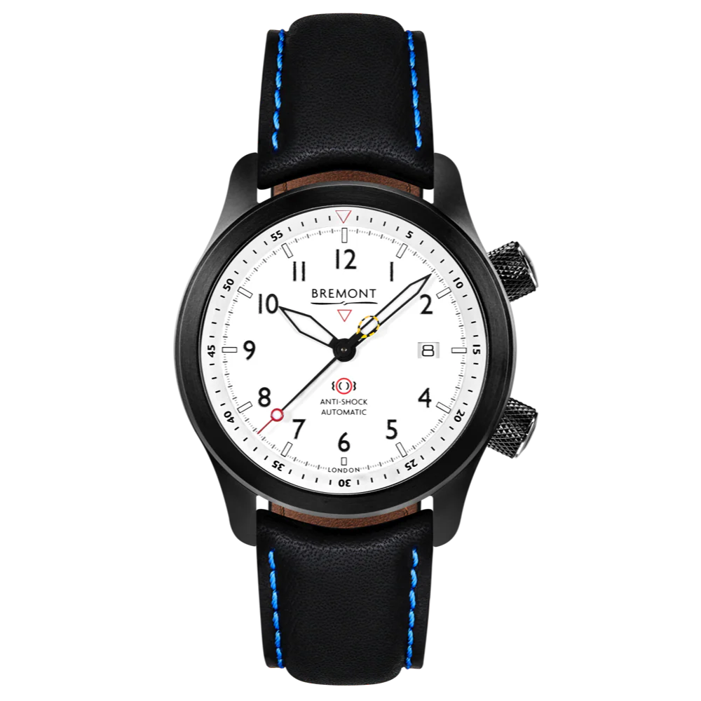 Bremont Watch MBII Custom DLC White Dial with Titanium Barrel & Open Case Back - Image 6