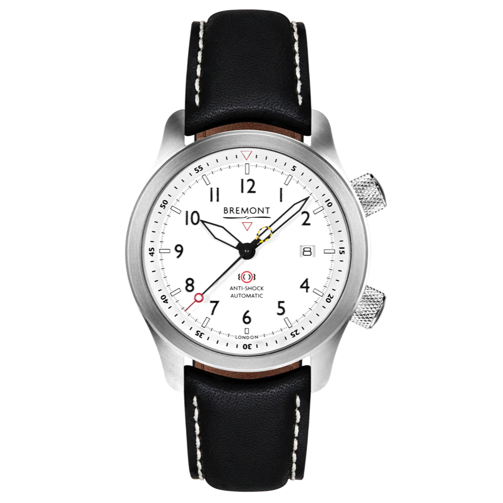 Bremont Watch MBII Custom Stainless Steel White Dial with Bronze Barrel & Closed Case Back - Image 11