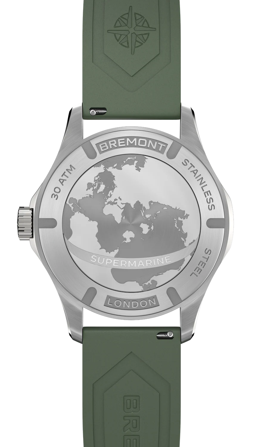 Bremont Supermarine 300M Green Rubber Watch - Image 2