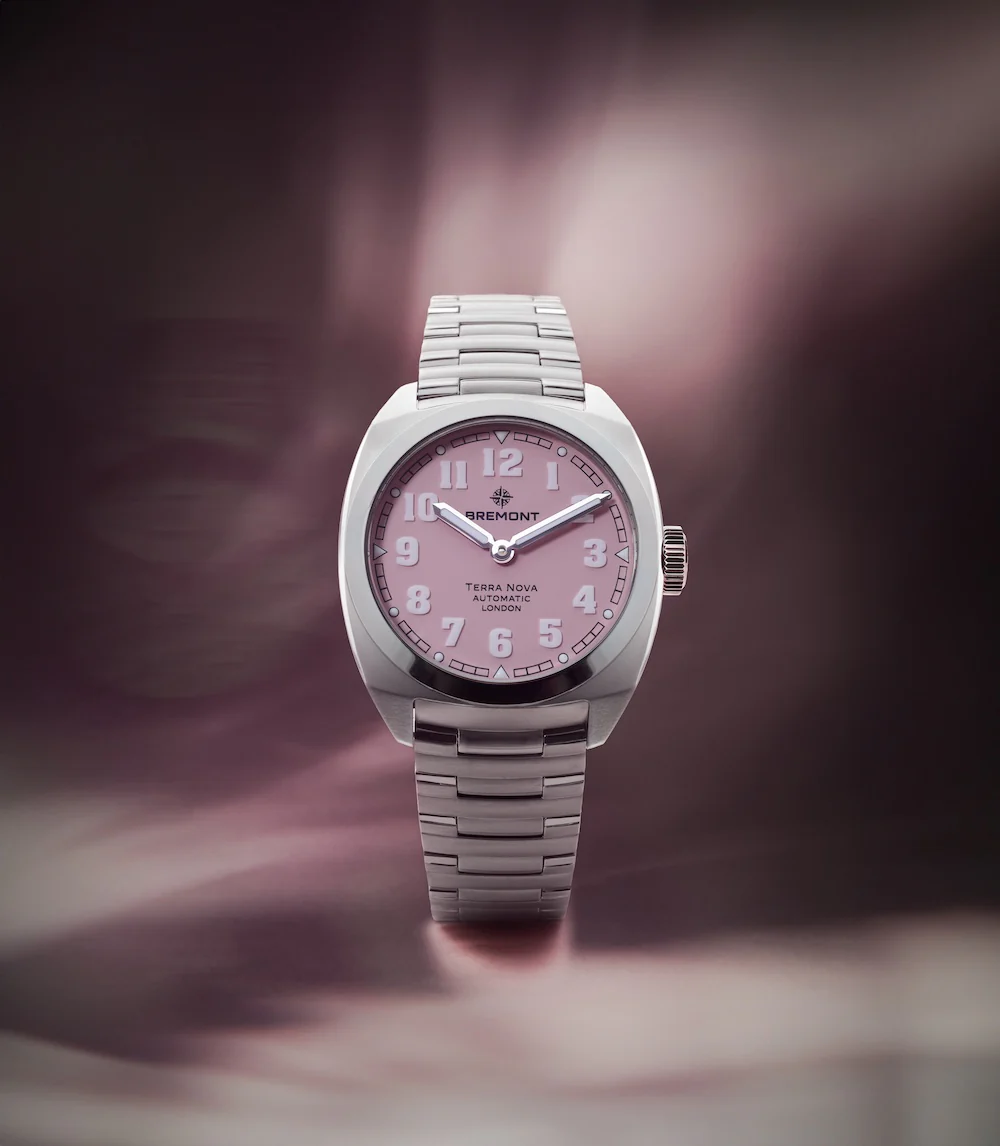 Bremont Terra Nova 38mm Pink Limited Edition Watch - Image 5