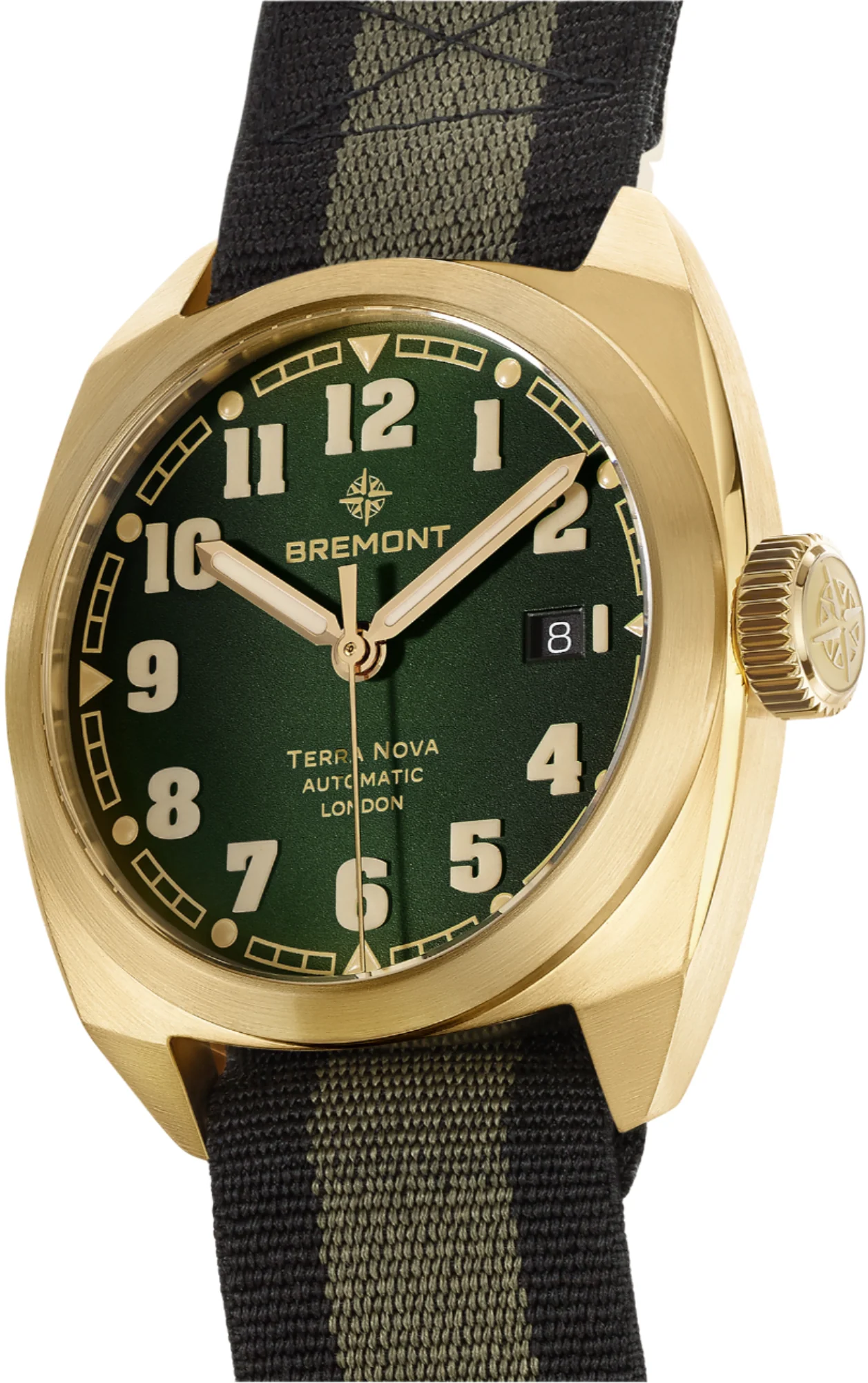 Bremont Terra Nova 40.5 Bronze Nato Watch - Image 3