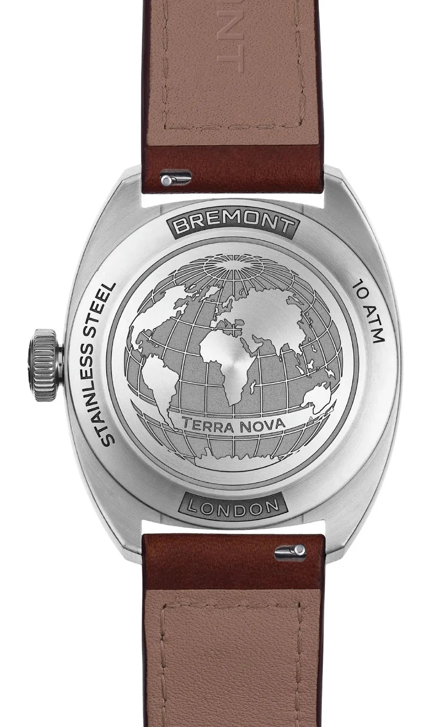 Bremont Terra Nova 38 White Leather Watch - Image 2