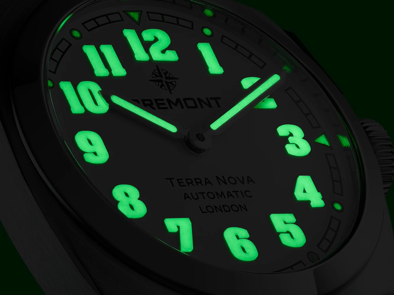 Bremont Terra Nova 38 White Leather Watch - Image 4