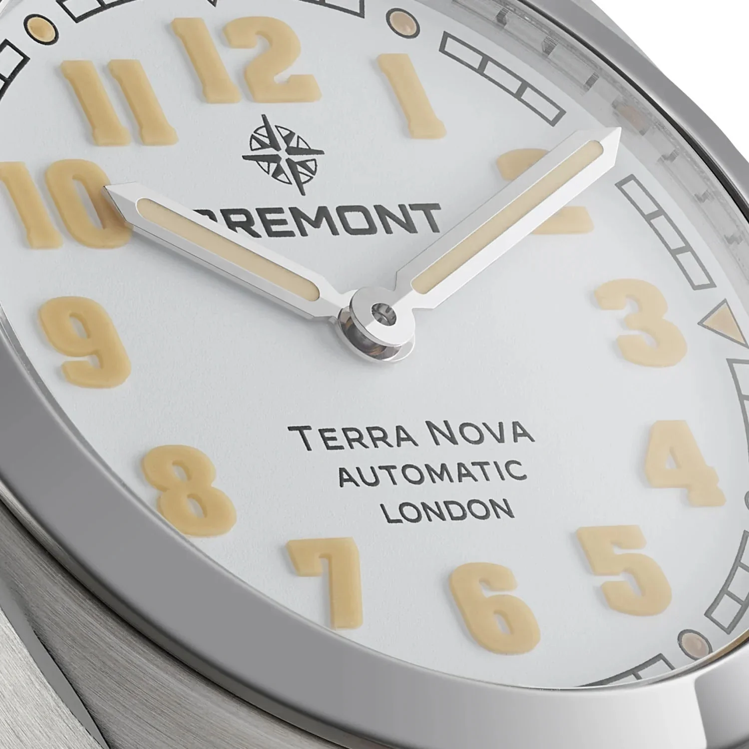 Bremont Terra Nova 38 White Leather Watch - Image 5