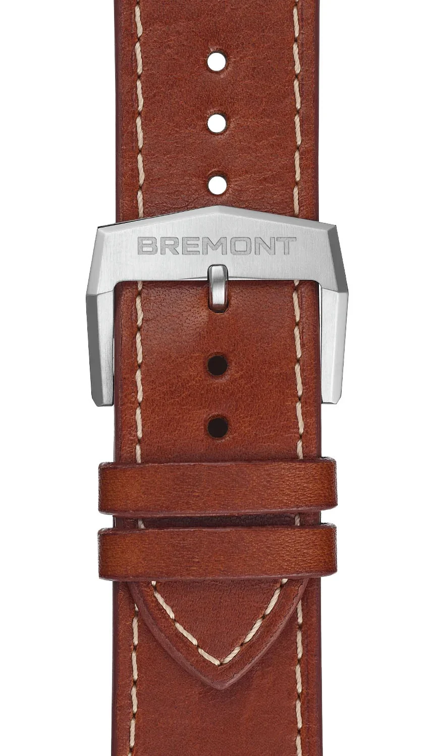 Bremont Terra Nova 38 White Leather Watch - Image 6