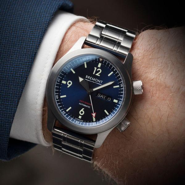 Bremont Watch U2 Blue Bracelet - Image 6