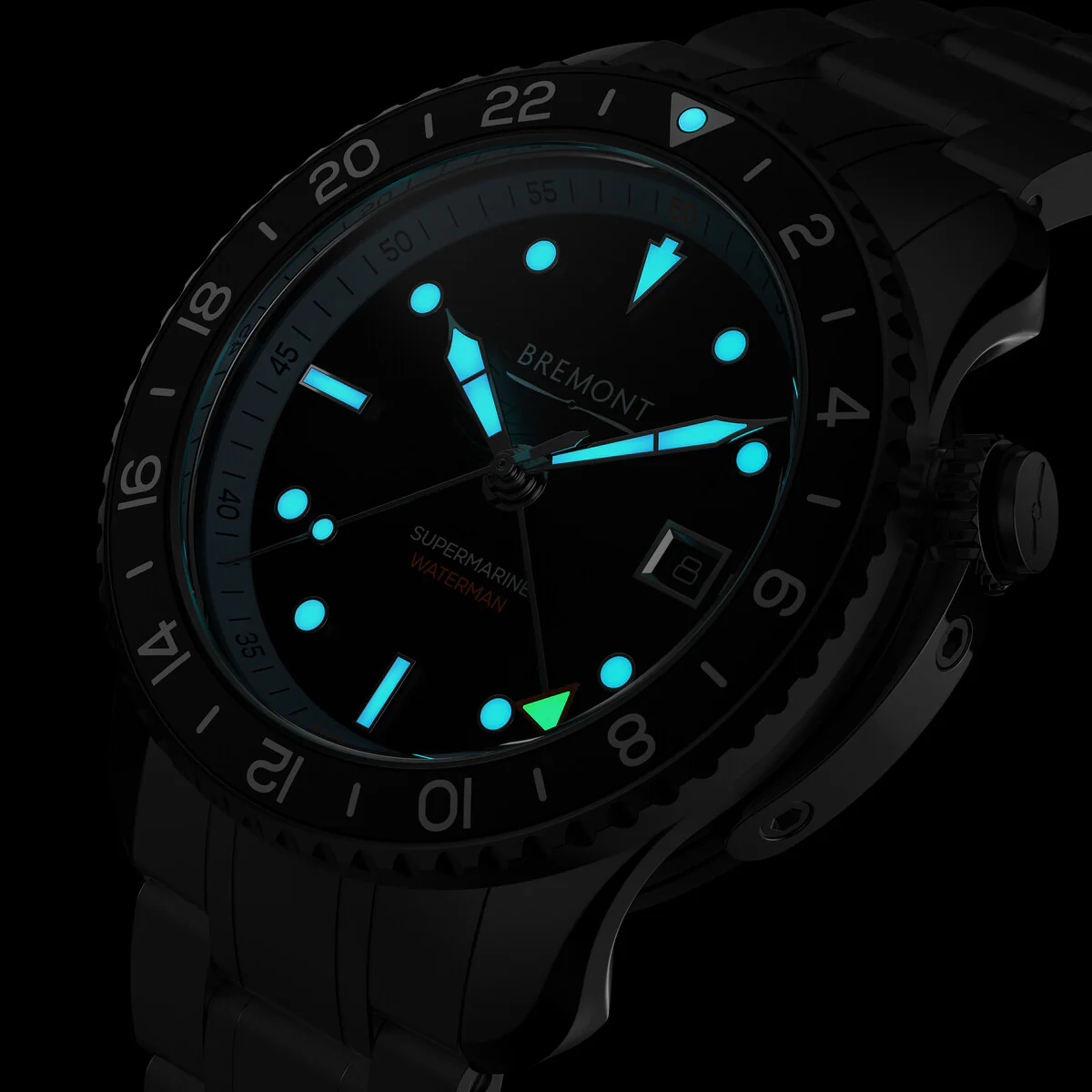 Bremont Waterman Apex II GMT Bracelet Limited Edition Watch - Image 3