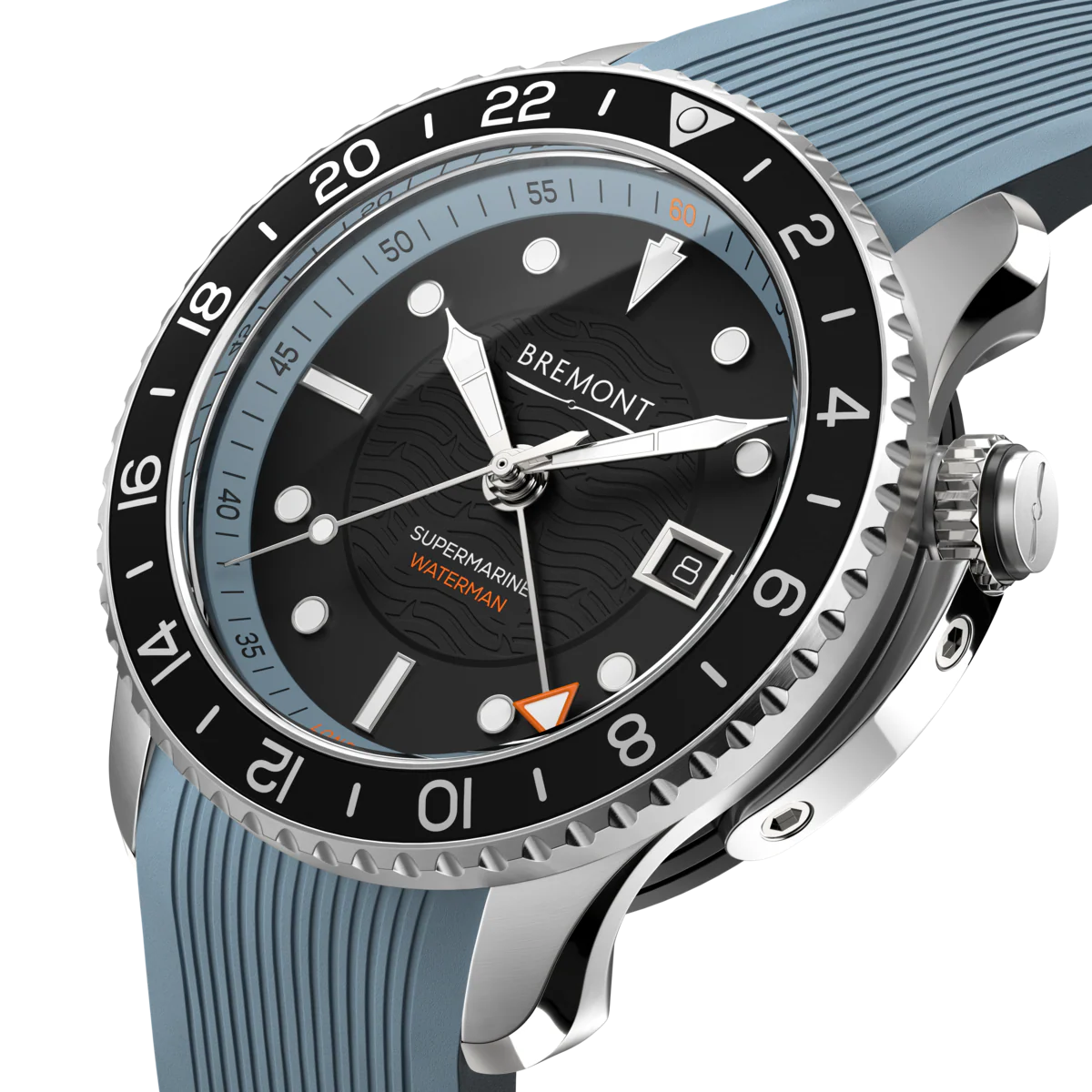 Bremont Waterman Apex II GMT Rubber Limited Edition Watch - Image 4