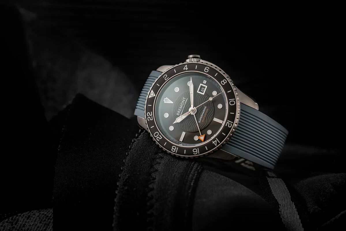 Bremont Waterman Apex II GMT Rubber Limited Edition Watch - Image 8