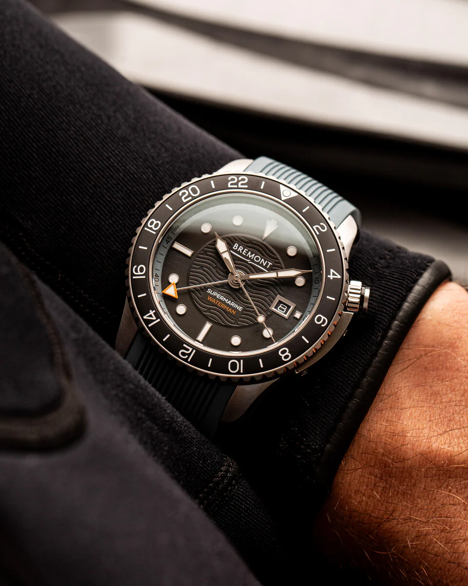 Bremont Waterman Apex II GMT Rubber Limited Edition Watch - Image 9