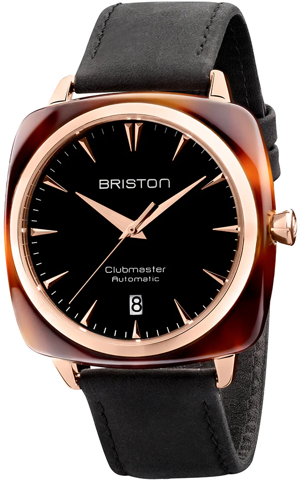 Briston Watch Clubmaster Classic Acetate Gold
