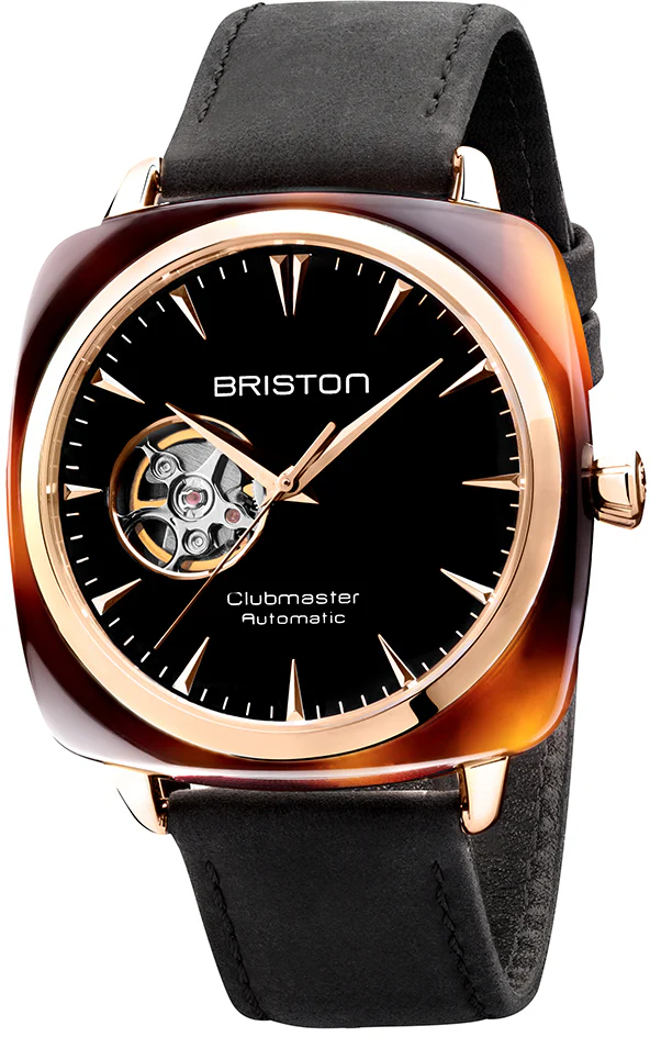 Briston Watch Clubmaster Classic Acetate Gold