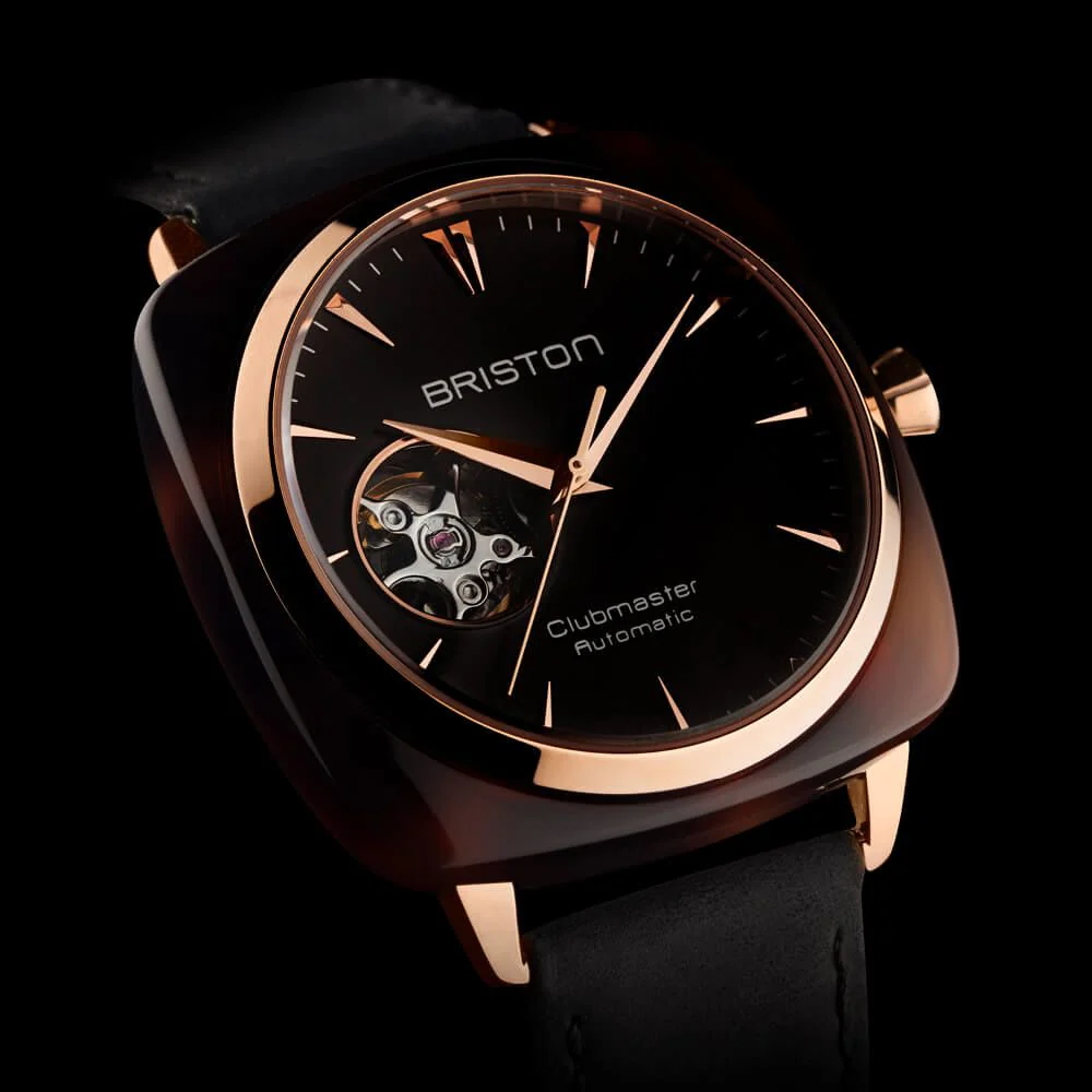 Briston Watch Clubmaster Classic Acetate Gold - Image 2