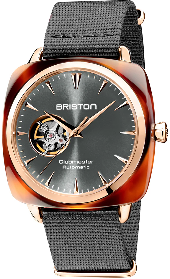 Briston Watch Clubmaster Classic Acetate Gold