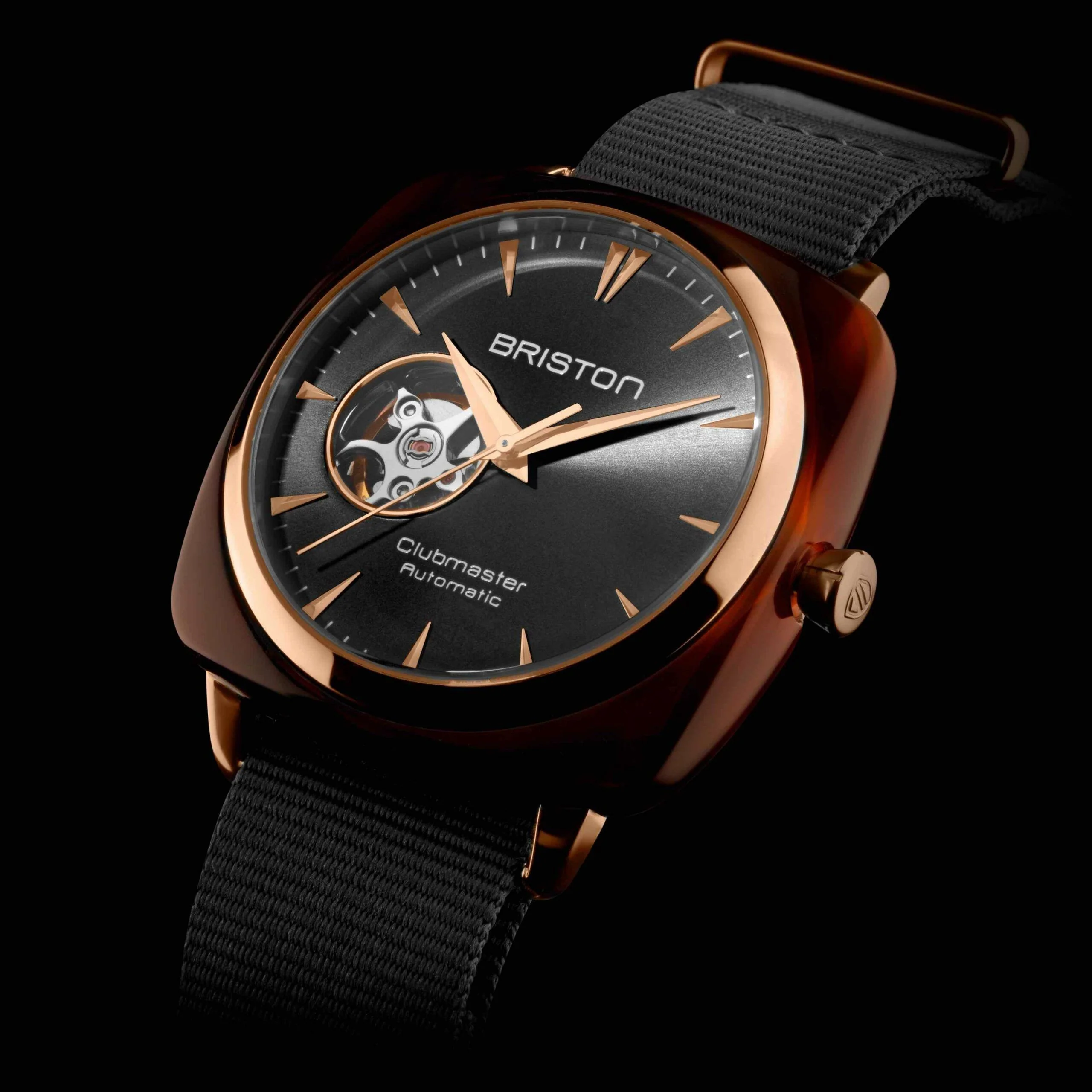 Briston Watch Clubmaster Classic Acetate Gold - Image 2
