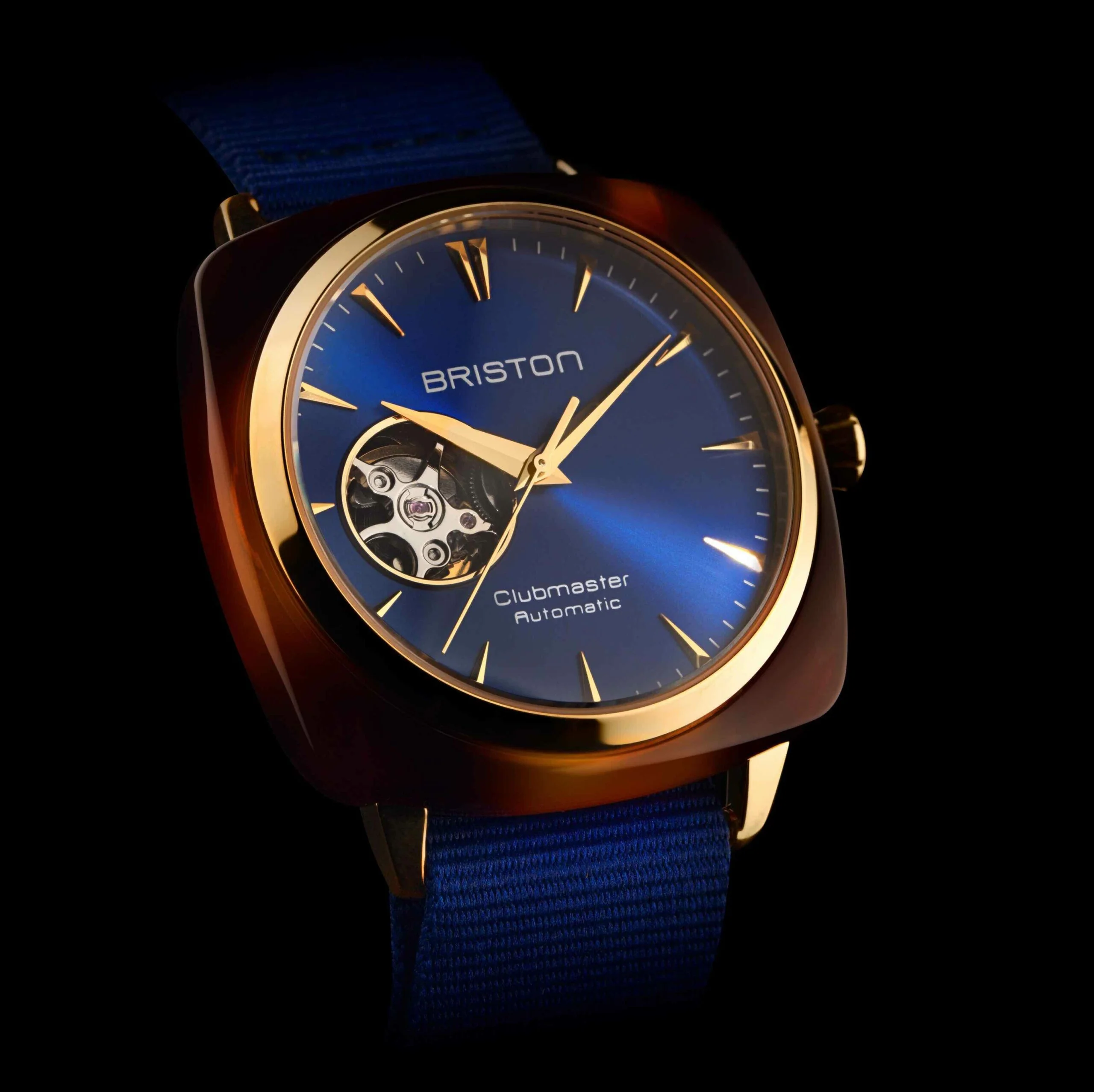 Briston Watch Clubmaster Classic Acetate Gold - Image 2